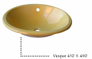 Vasque 410 x 490
