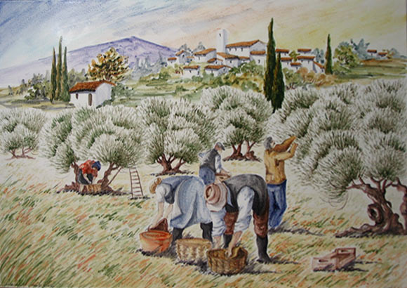 Les ramasseurs d'olives